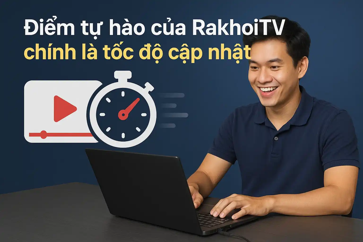 Điểm tự hào của RakhoiTV chính là tốc độ cập nhật