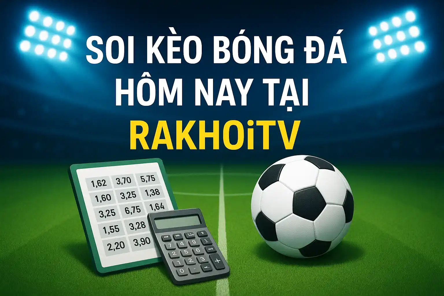 Soi kèo bóng đá hôm nay tại RakhoiTV
