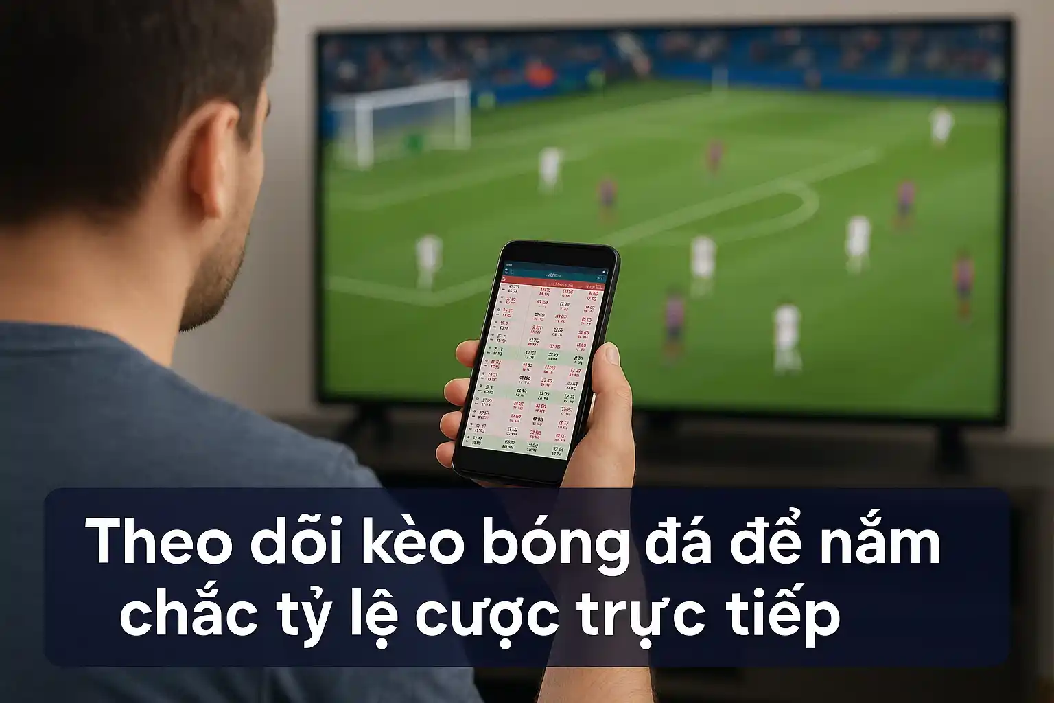 Theo dõi kèo bóng đá để nắm chắc tỷ lệ cược trực tiếp