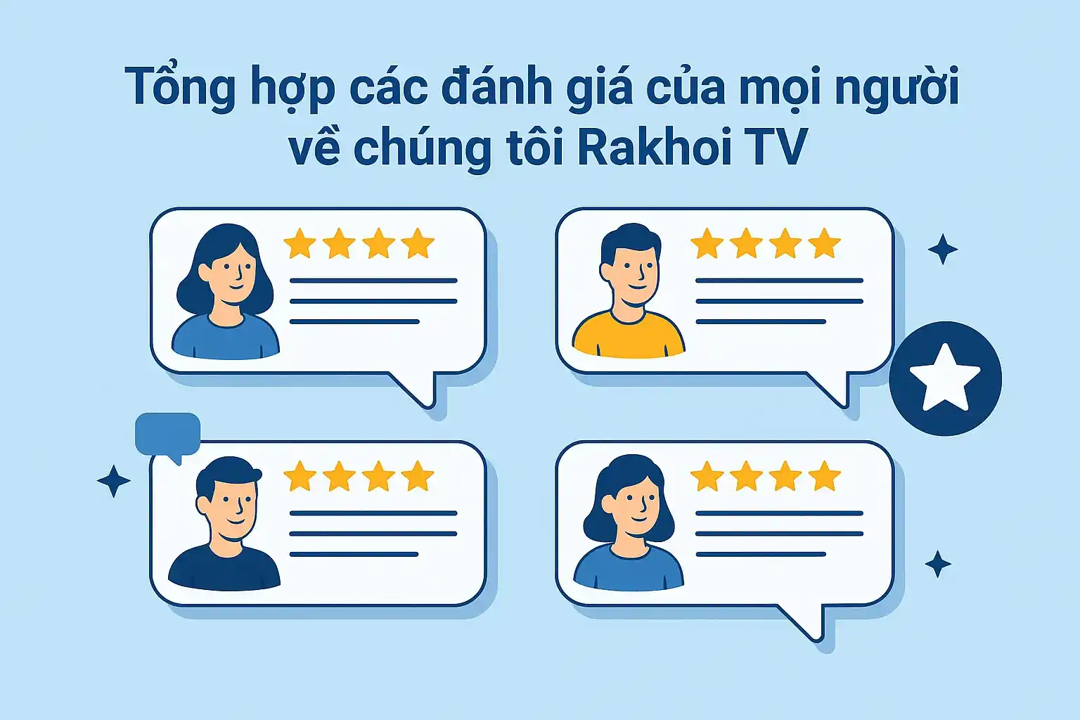 Tổng hợp các đánh giá của mọi người về chúng tôi Rakhoi TV