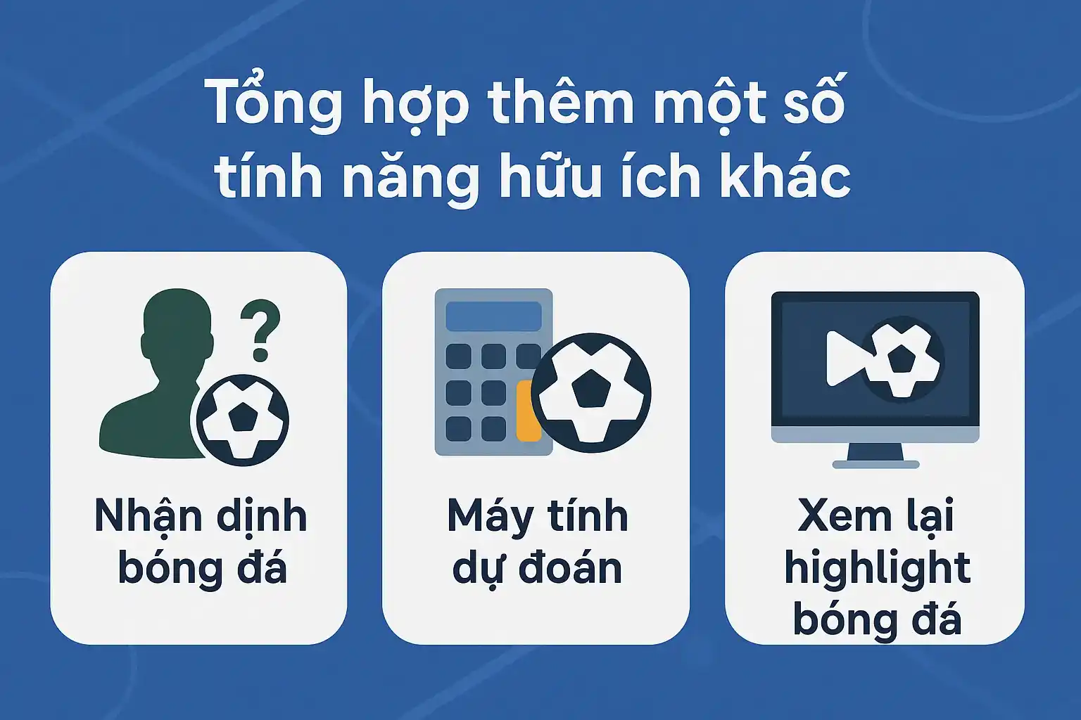 Tổng hợp thêm một số tính năng hữu ích khác