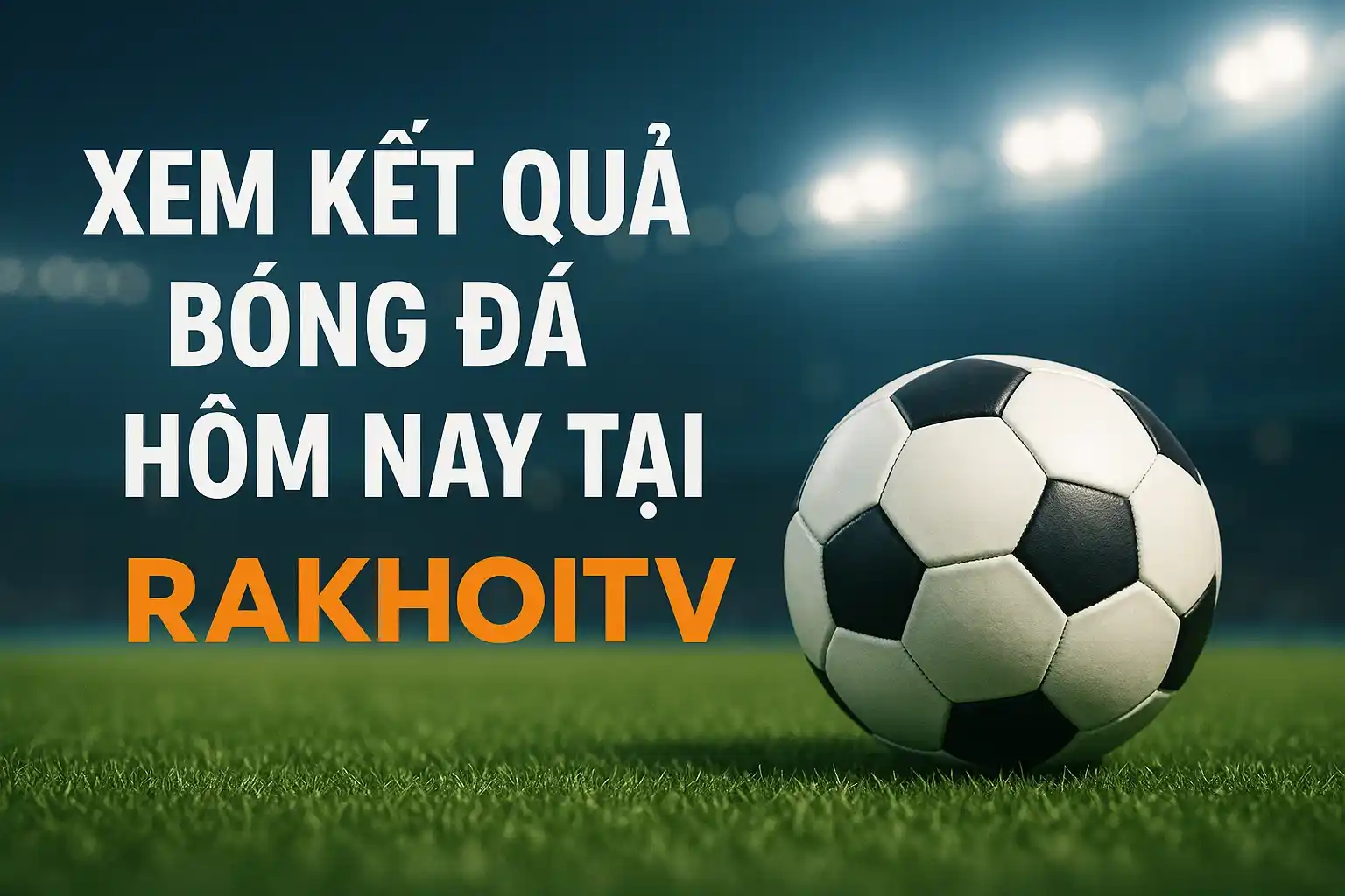 Xem kết quả bóng đá hôm nay tại RakhoiTV